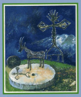 Particolare della copertina di "Un fiume di capre"